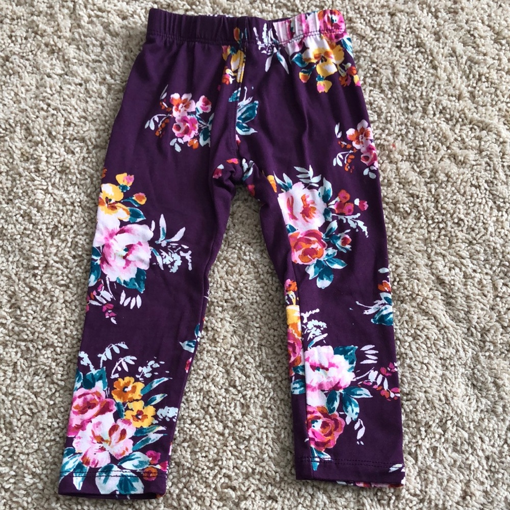Floral Kids Leggings